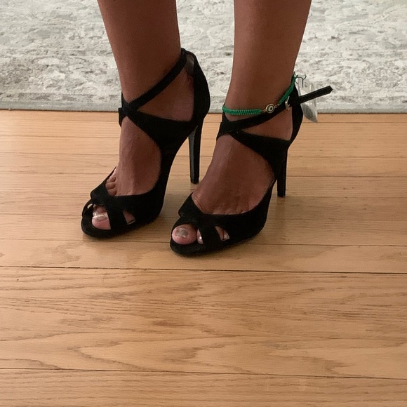 ZARA - NEW!! High heel black sandals - size 8 - Picture 5 of 14